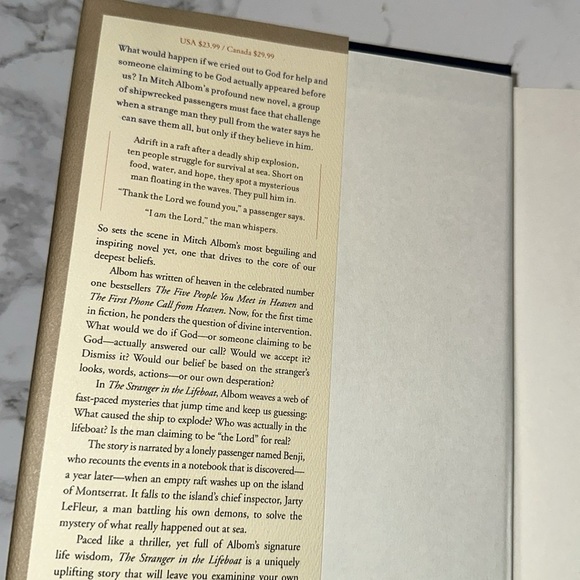 The Stranger in the Lifeboat by Mitch Albom - Picture 3 of 12